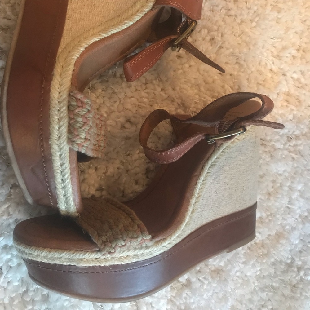 Lucky brand espadrille wedge